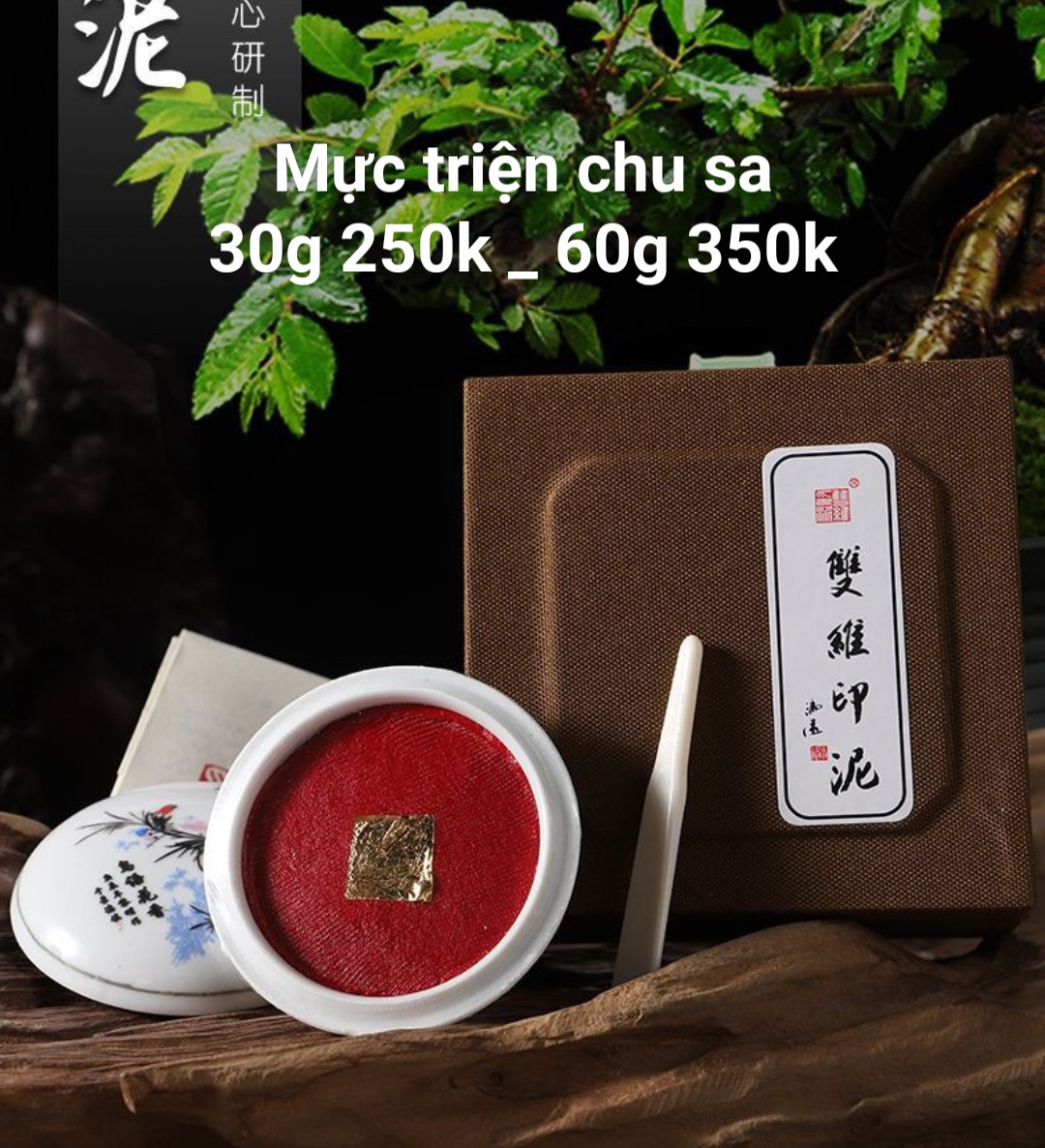 Mực triện chu sa