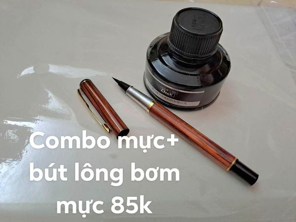 Combo bộ mực bút thư pháp chỉ 85k