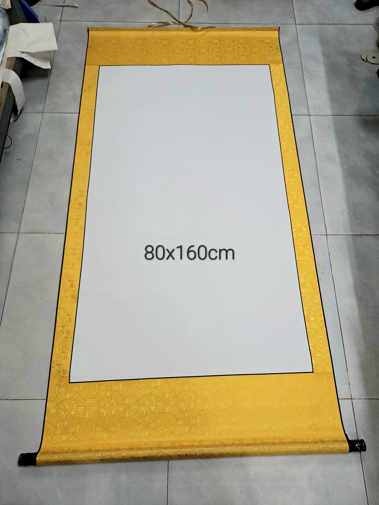 Biểu lụa thư pháp cỡ đại 80x160cm