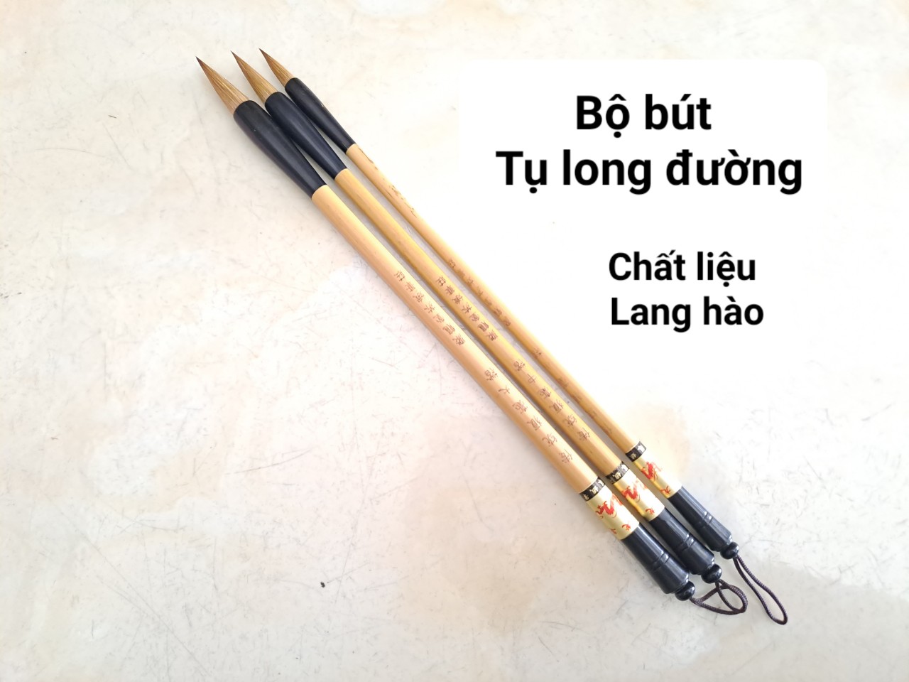 Bút lang hào Tụ Long Đường (B65, B66, B67)