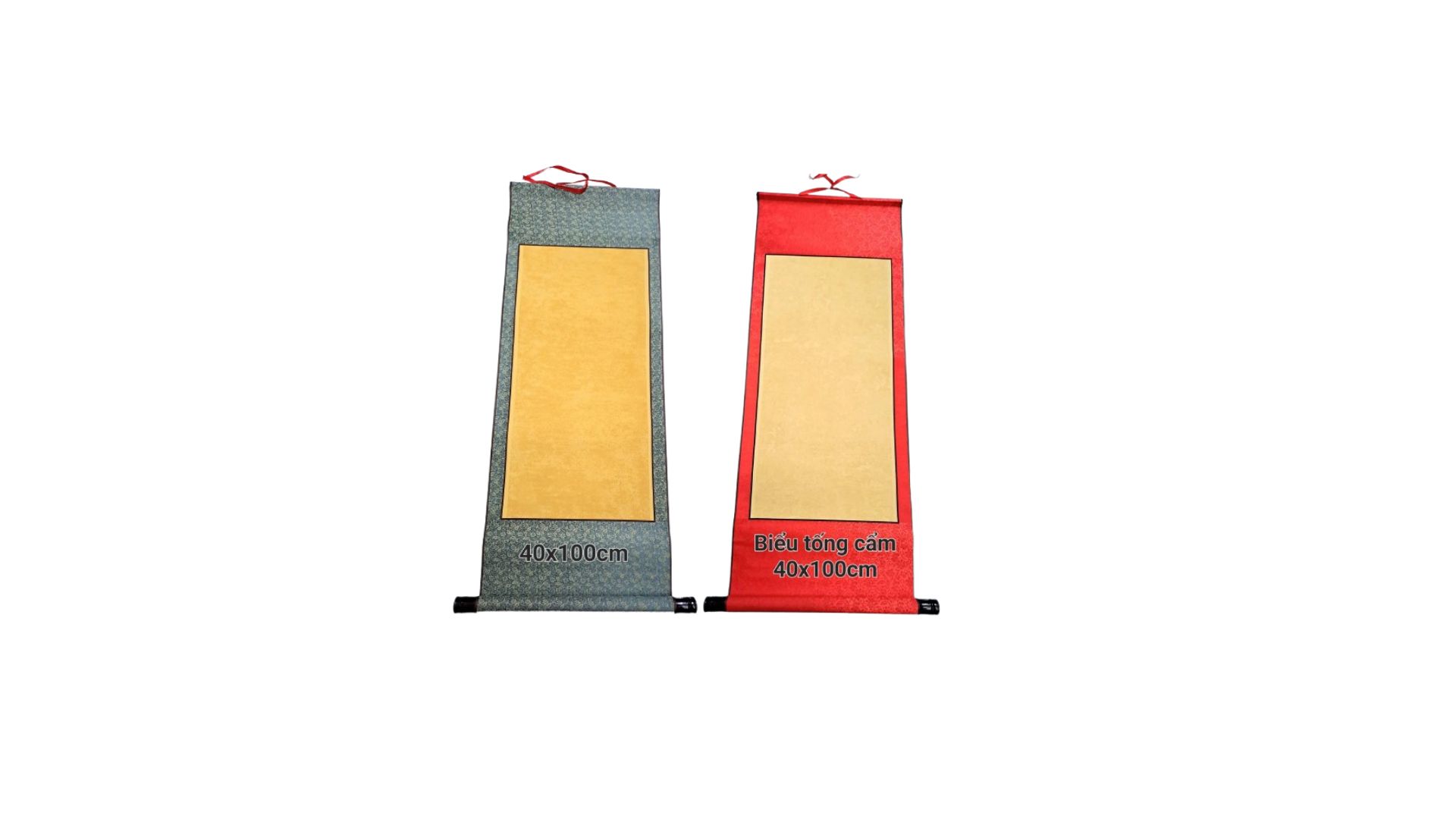 Biểu Tống Cẩm 40*100cm bồi lụa đa dạng mẫu