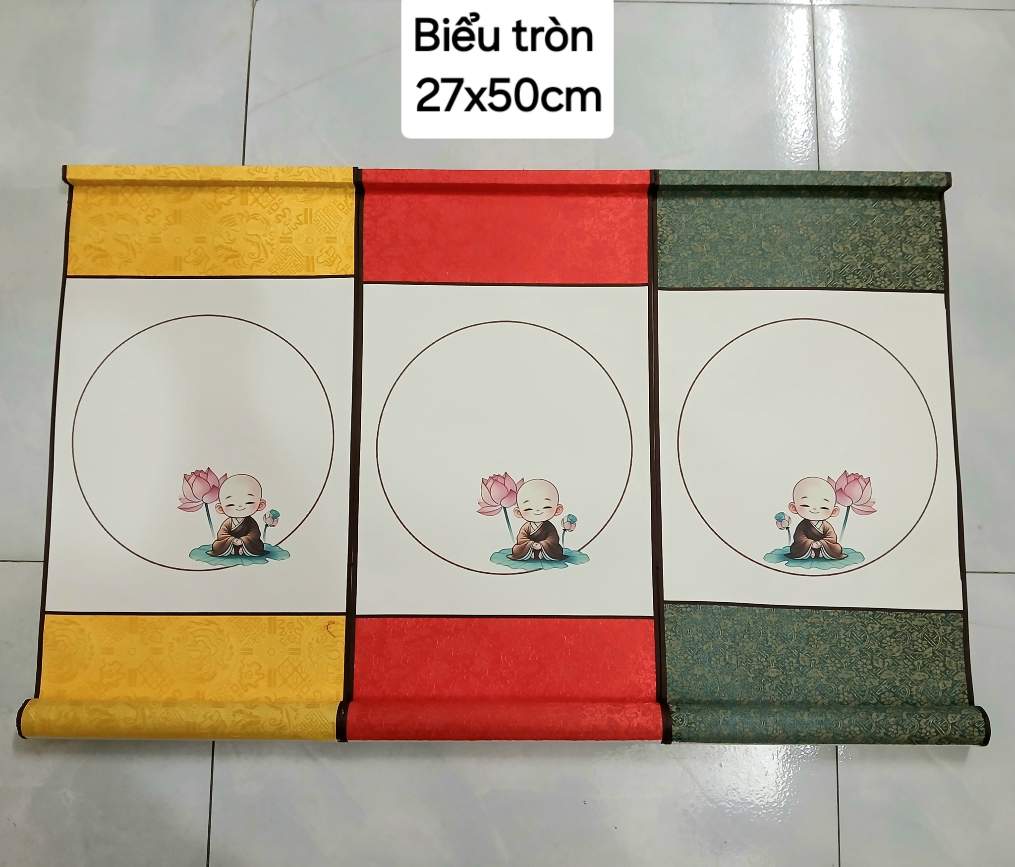 Biểu tiểu lòng tròn 25x50cm