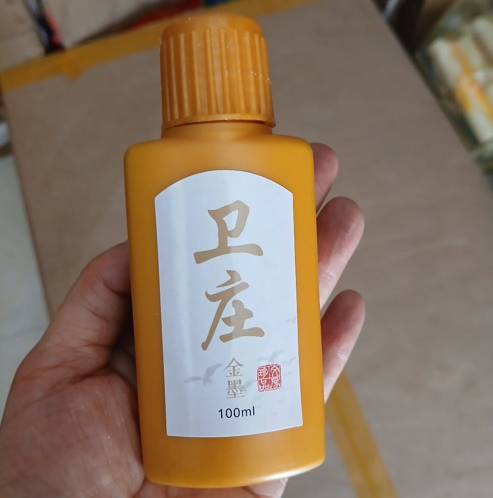 Mực nhũ vàng sáng bóng 100ml