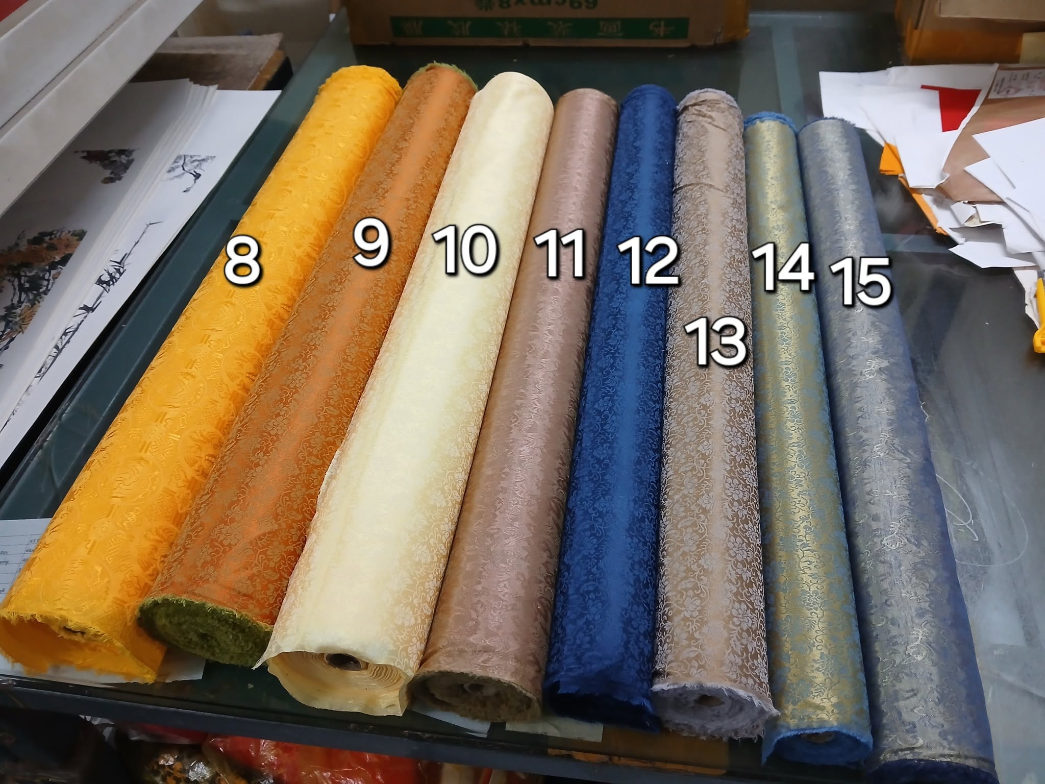 Lụa có sẵn keo khổ rộng 90cm