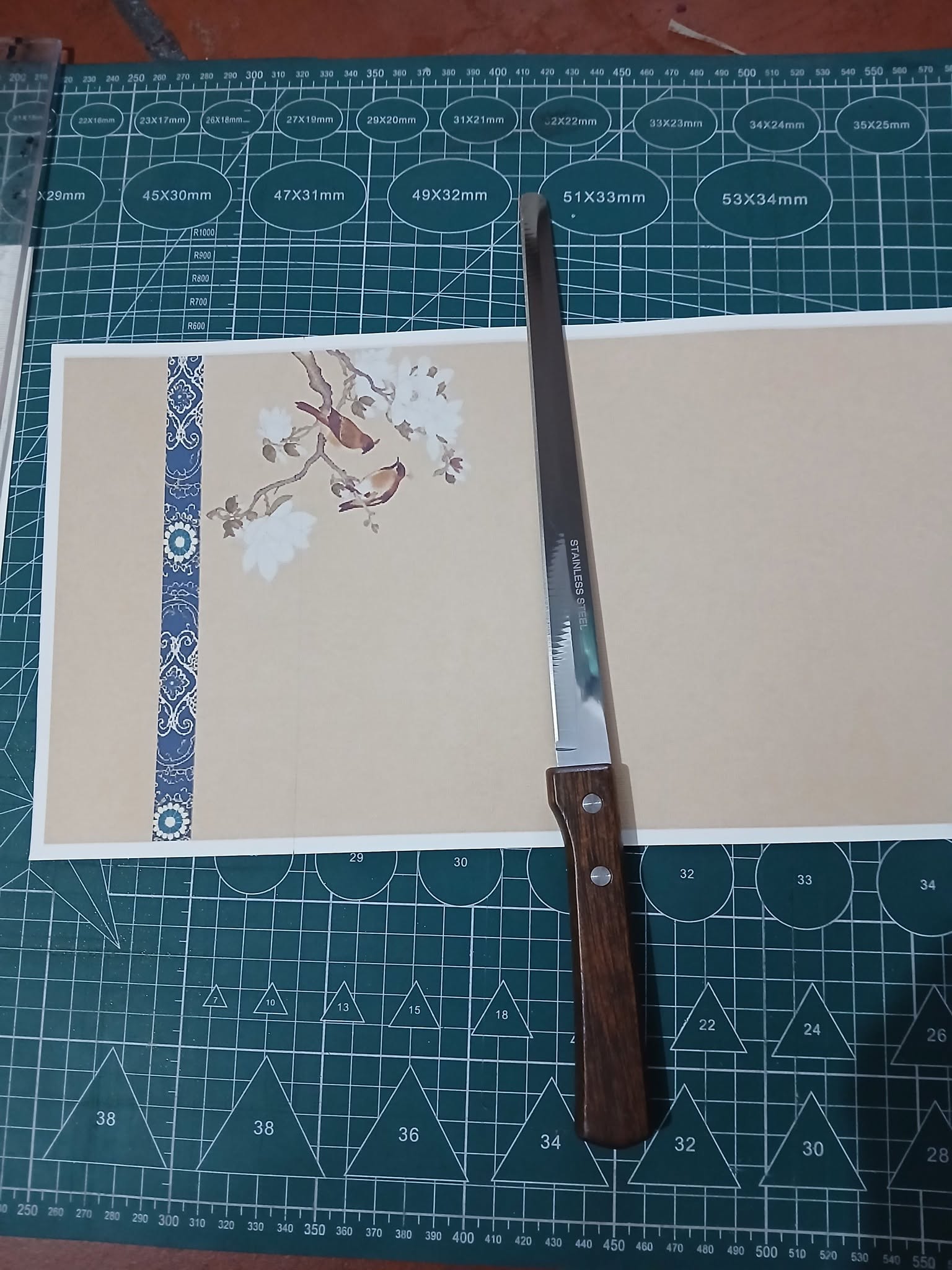 Dao cắt giấy thư pháp chuyên dụng