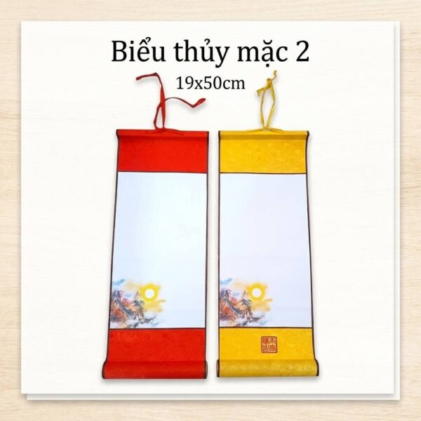 Biểu lụa kích thước 19x50cm – 27x75cm nhiều mẫu (quý khách liên hệ Zalo để chọn mầu)