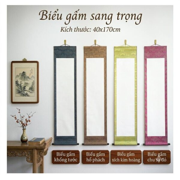 Biểu gấm cao cấp